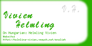 vivien helmling business card